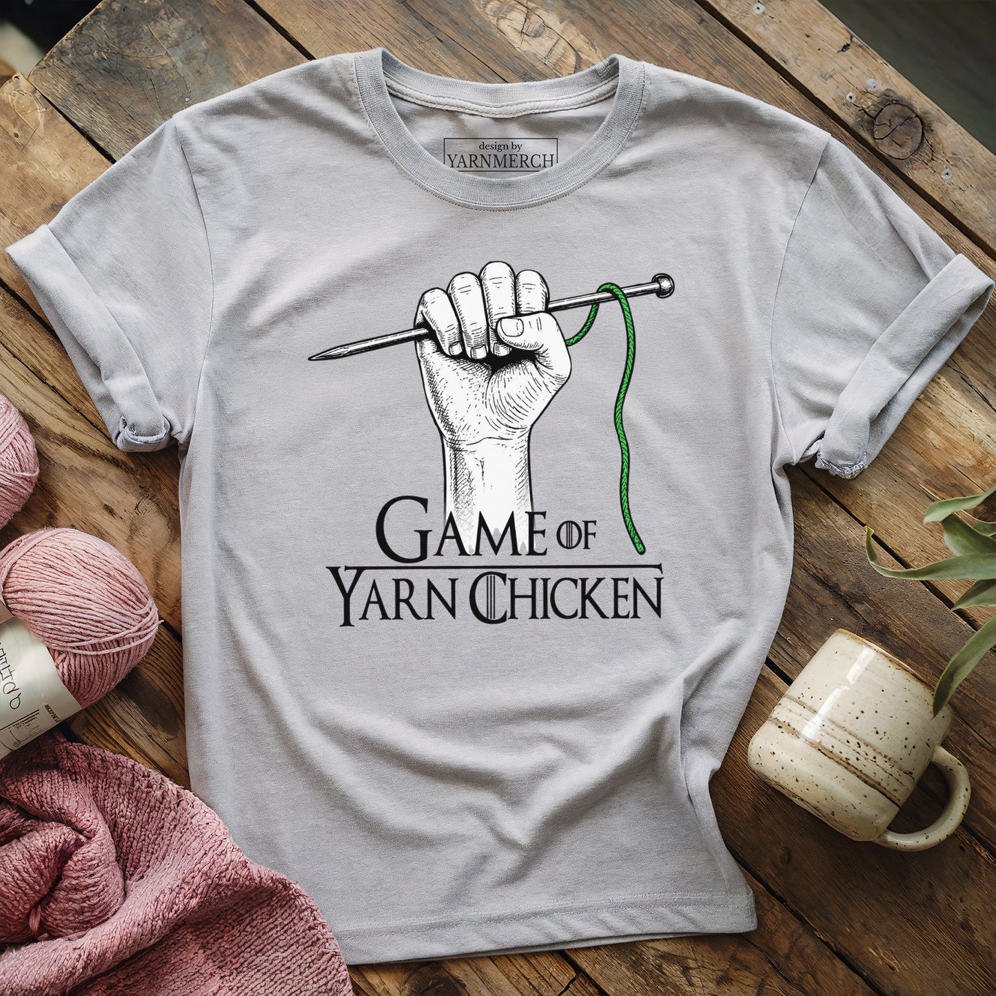 Game Of Yarn Chicken T-shirt