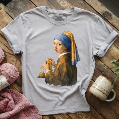 Girl Knitting T-shirt