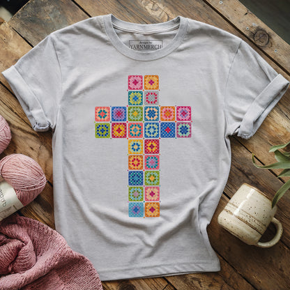 Granny Square Cross T-shirt