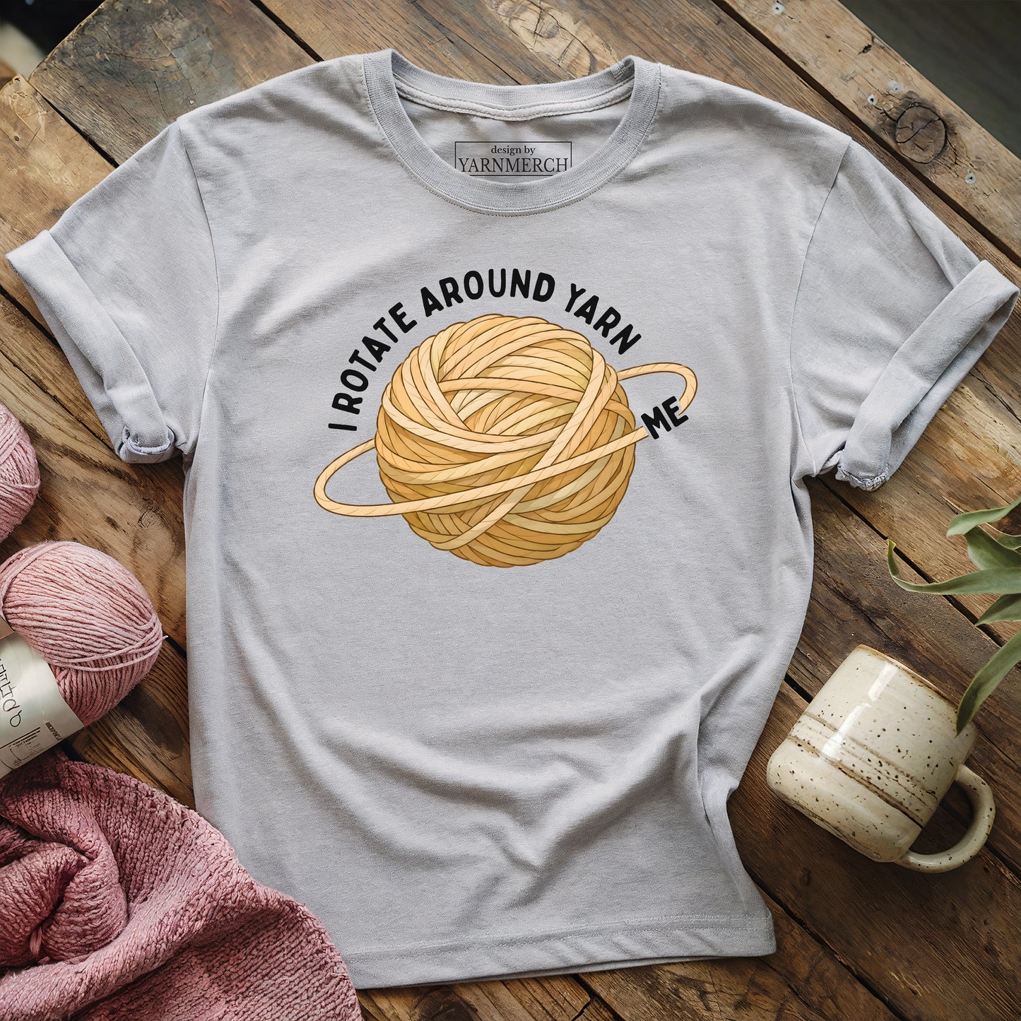 I Rotate Around Yarn T-shirt