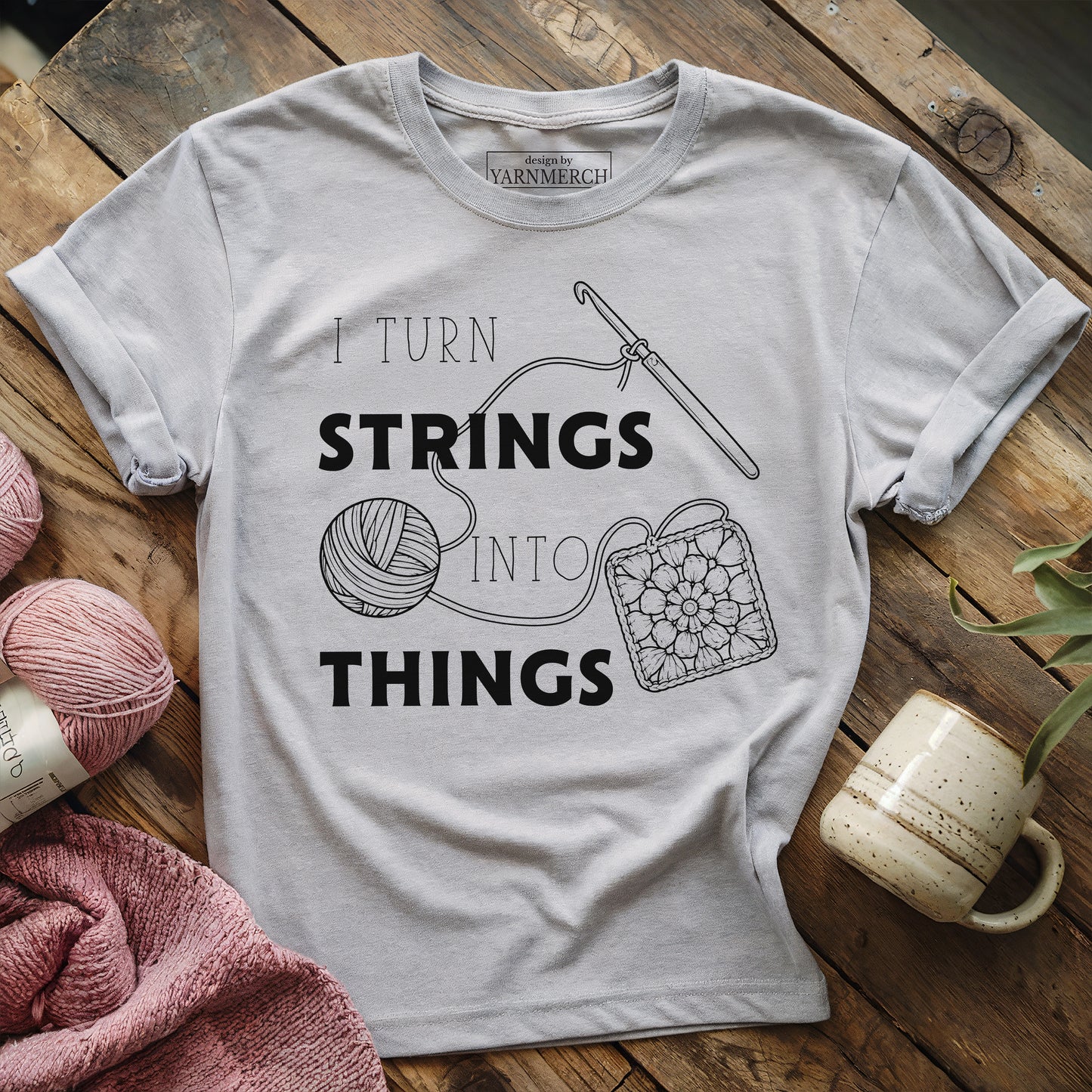I Turn Strings Into Things T-shirt