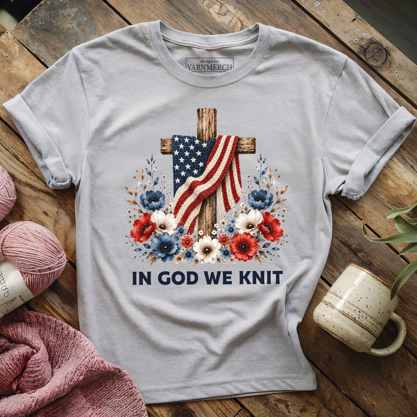 In God We Knit T-shirt