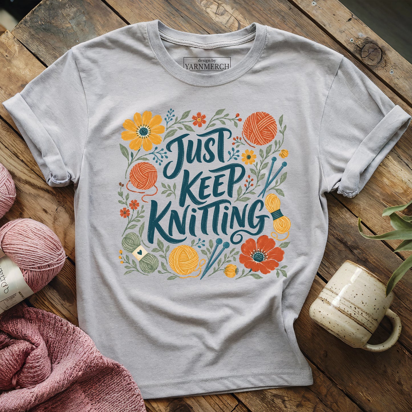 Keep Knitting T-shirt