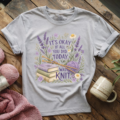 Knit And Book T-shirt