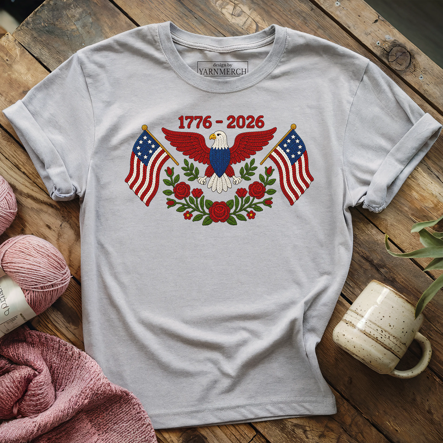Knit For America T-shirt