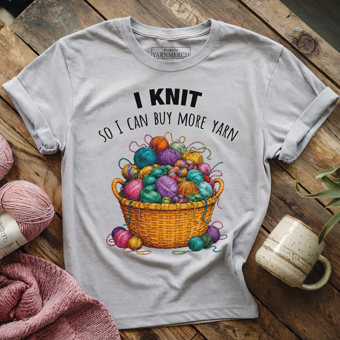 Knit To Buy More Yarn T-shirt