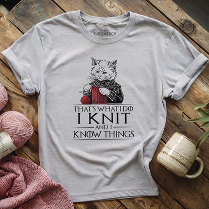 Knit & Know Things T-shirt