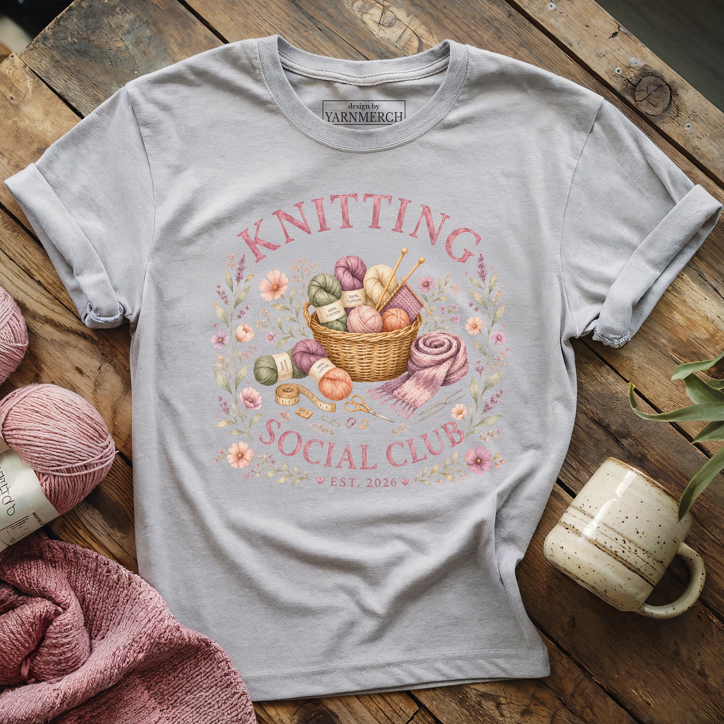 Knitting Social Club T-shirt