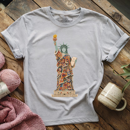 Liberty Covered In Granny Squares T-shirt