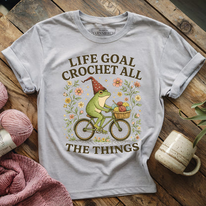 Life Goal Crochet All T-shirt