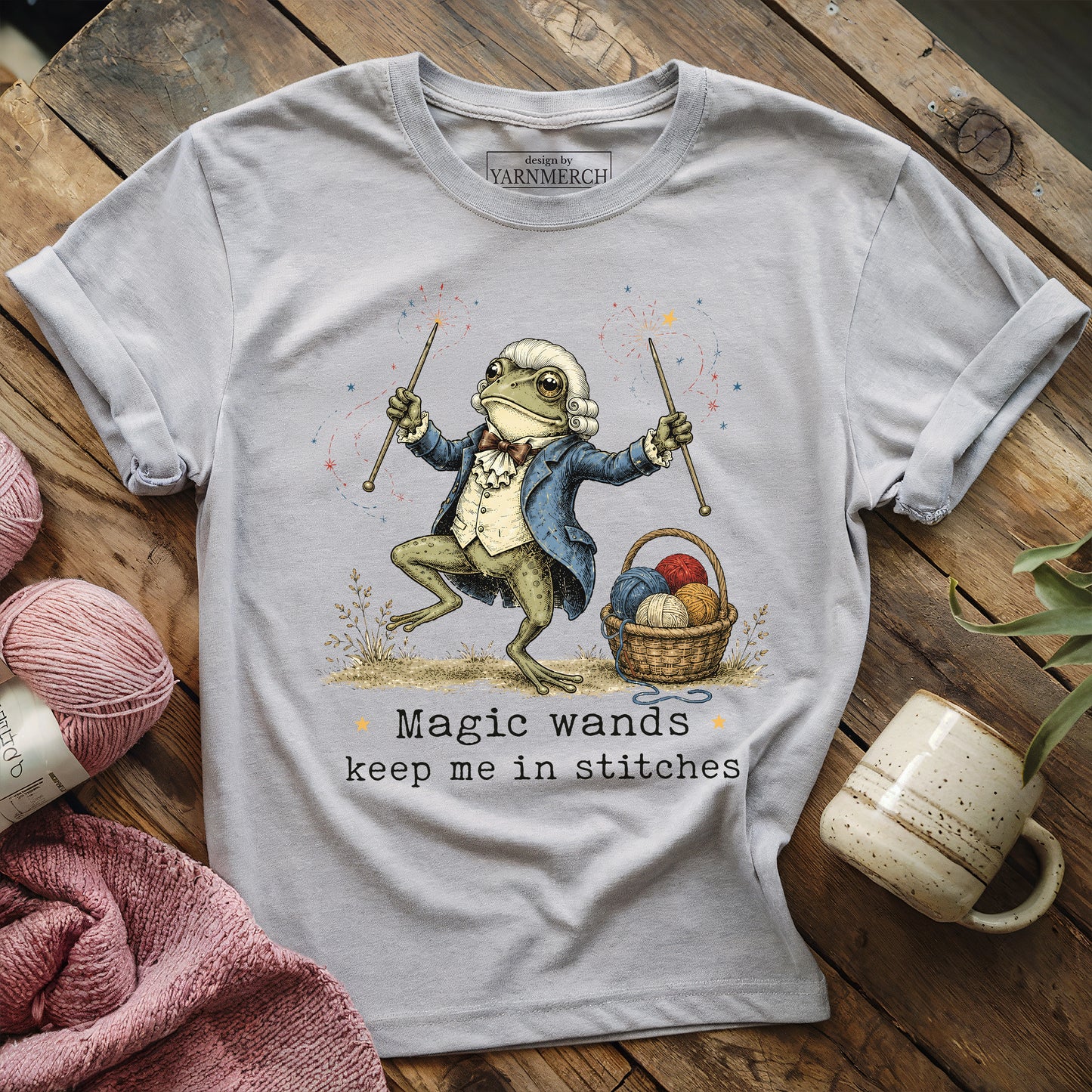 Magic Wands Keep Me In Stitches T-shirt