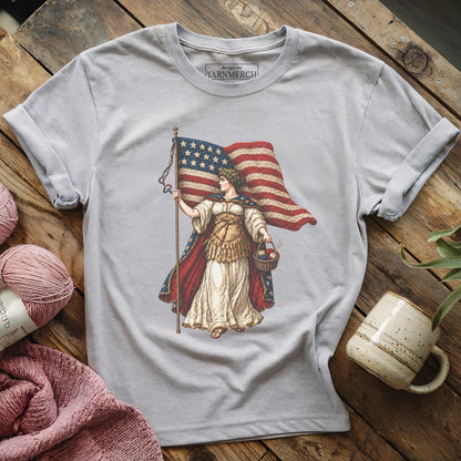 Miss Columbia Knit For USA T-shirt