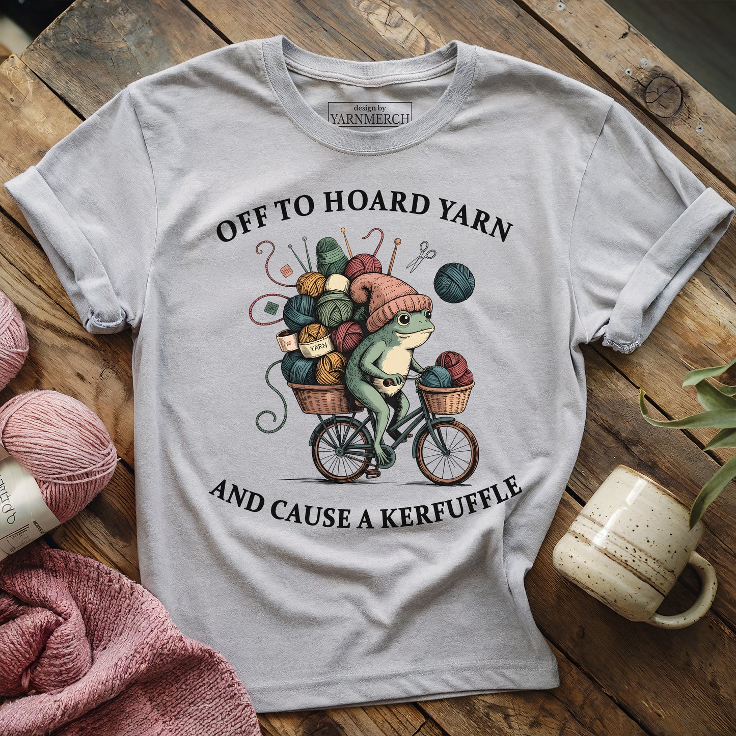 Off To Hoard Yarn T-shirt
