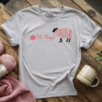 Oh Sheep! Red T-shirt