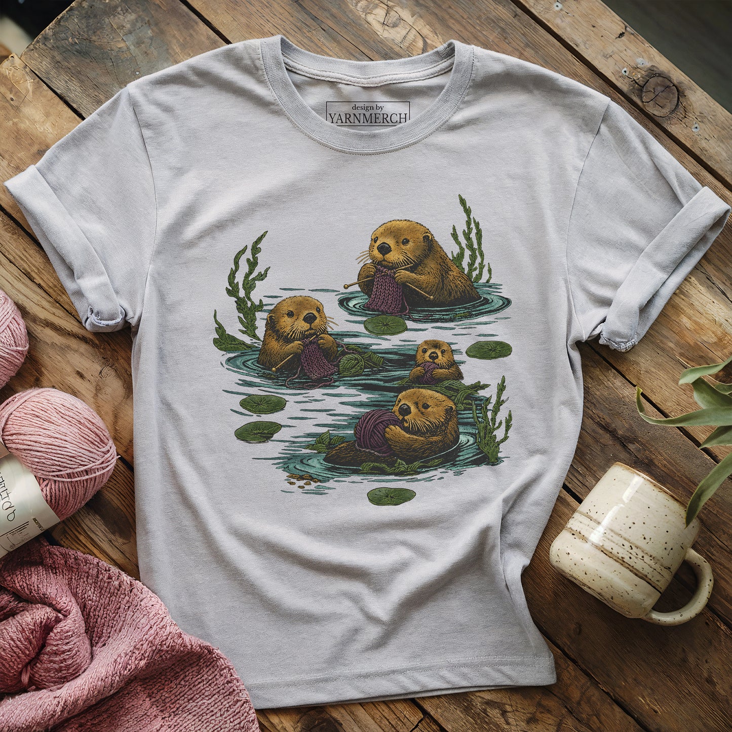Otter Family T-shirt