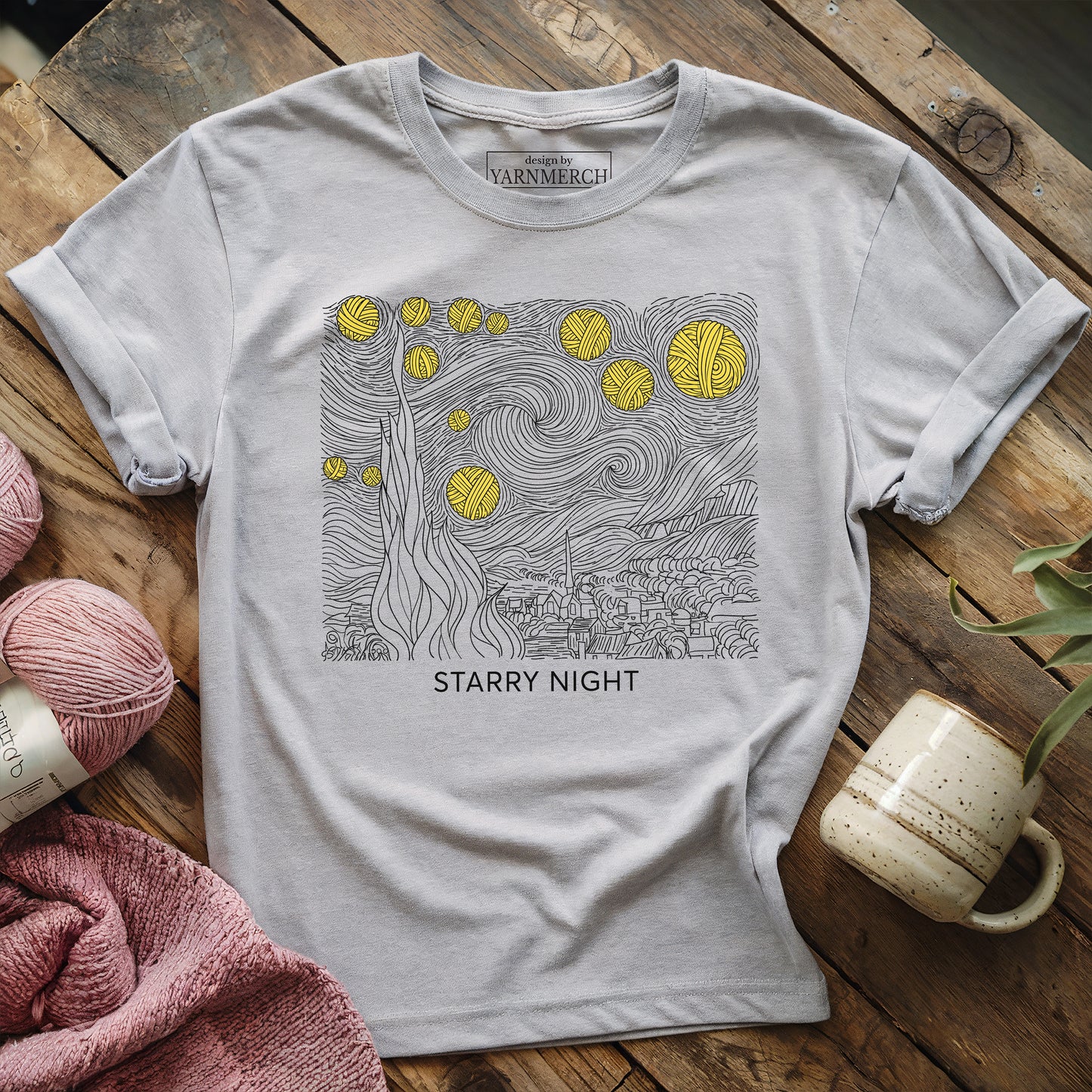 Starry Yarn Night T-shirt