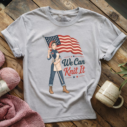 We Knit For Liberty T-shirt