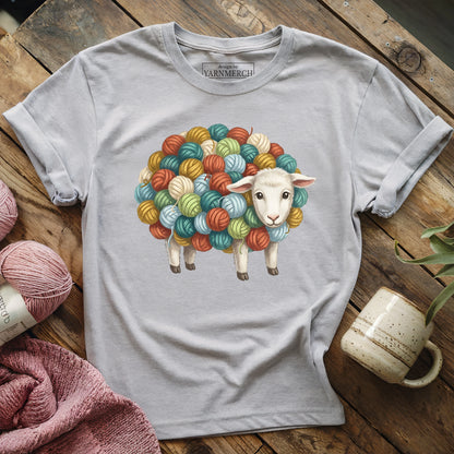 Wooly Yarn Sheep T-shirt