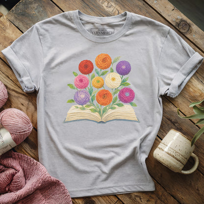 Yarn Flower In Klimt Style T-shirt