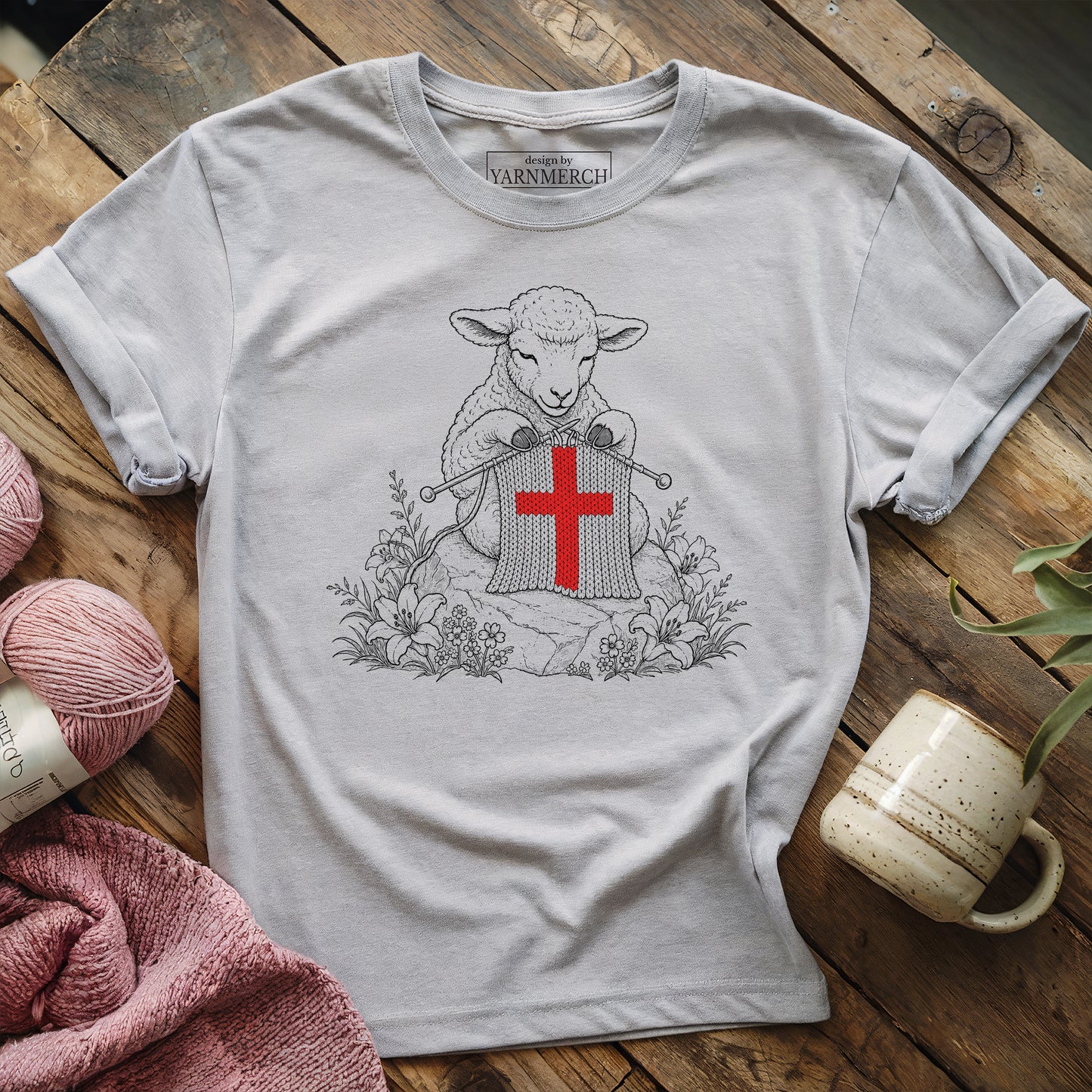 Knitted in Christ T-shirt