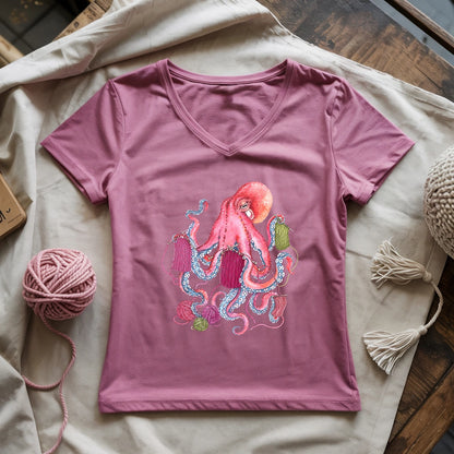Color Craftopus Lady V-neck