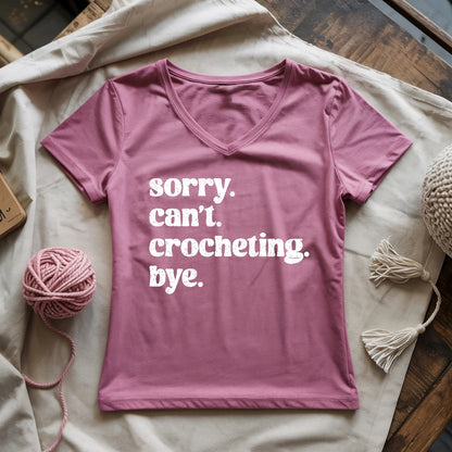 Crocheting. Bye Lady V-neck