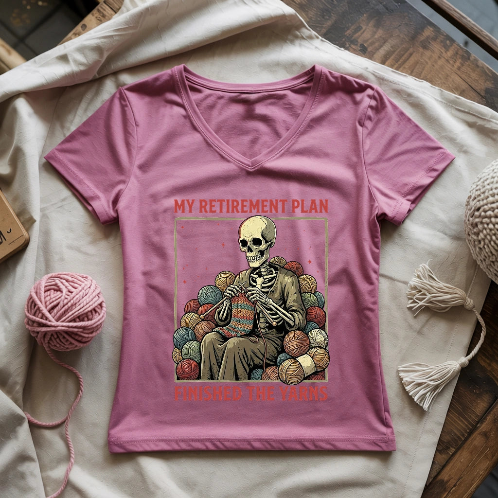 Finished The Yarns Lady V-neck