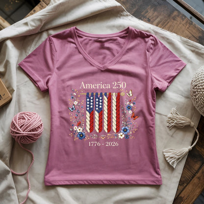Knitberty In Bloom Lady V-neck