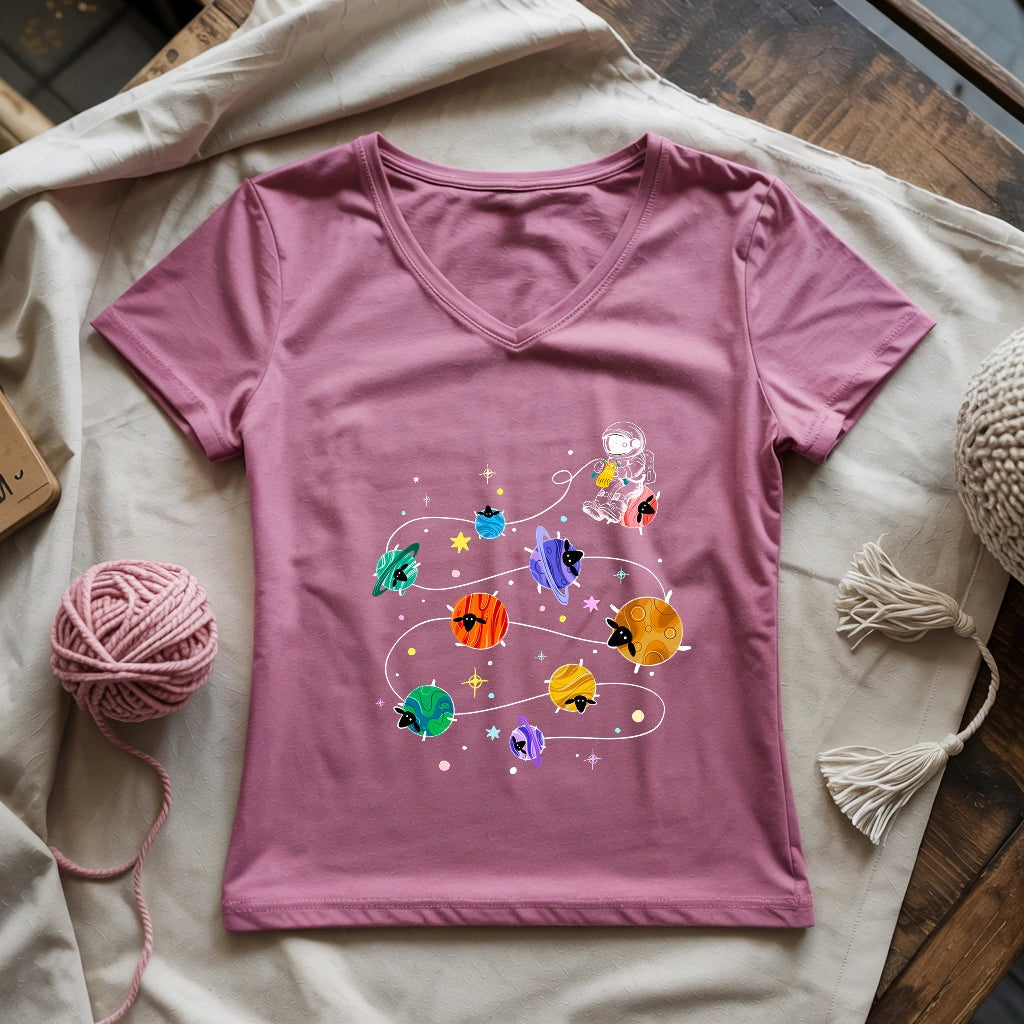 Knitronaunt Lady V-neck