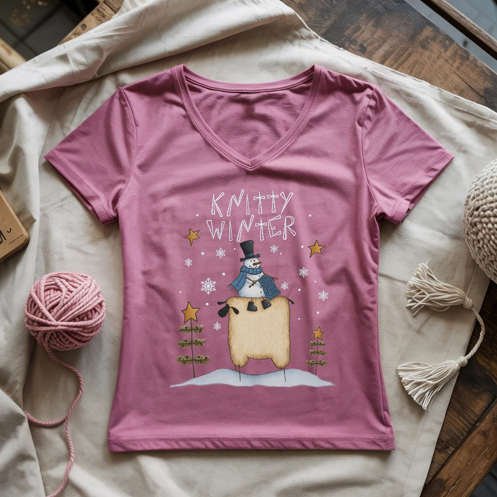 Knitty Winter Lady V-neck
