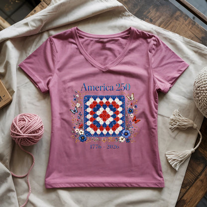 Liberty In Bloom Lady V-neck
