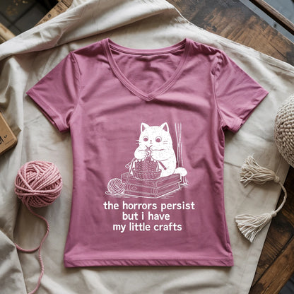 Little Crafts Lady V-neck