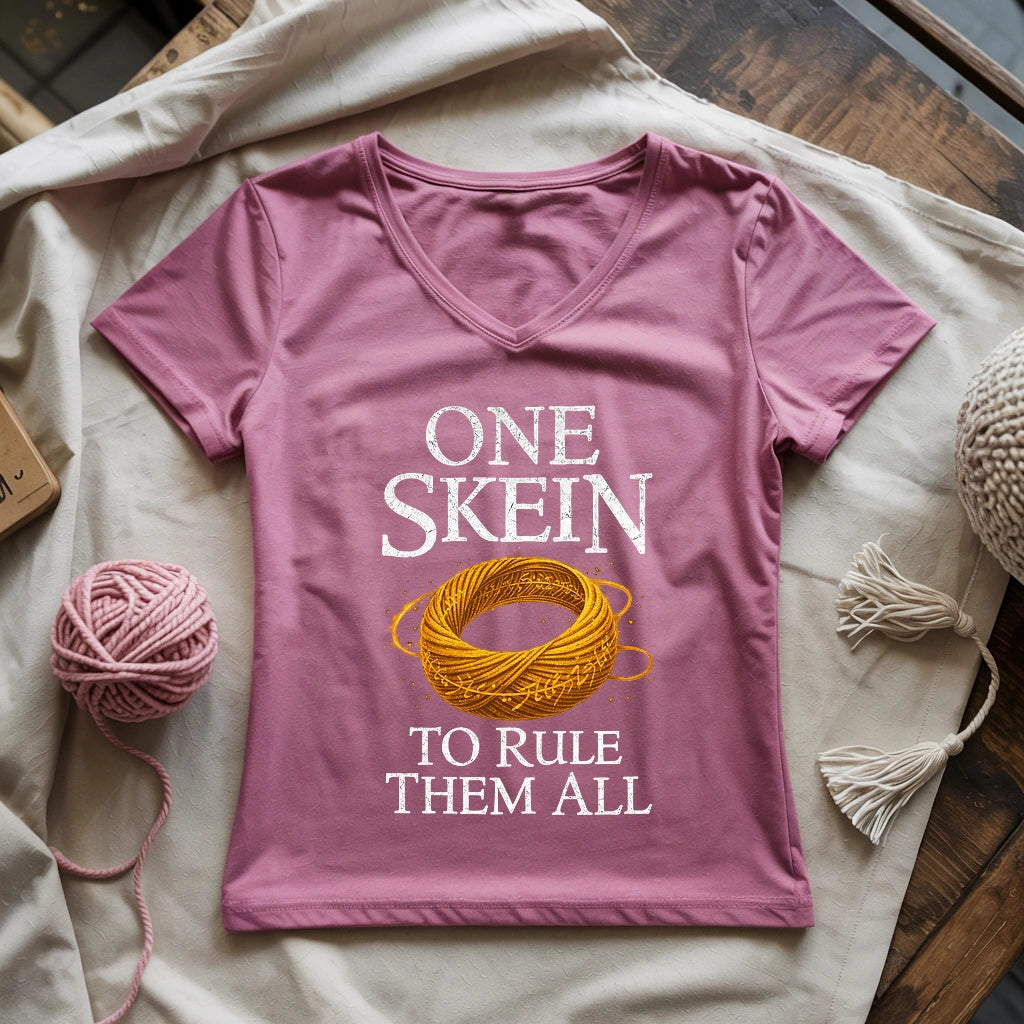 One Skein To Rule Them All Lady V-neck