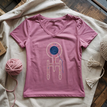 Yarn Trek Lady V-neck