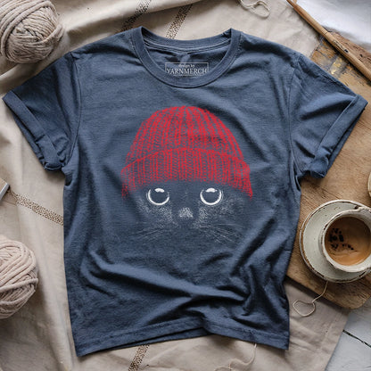 Beanie Black Cat T-shirt