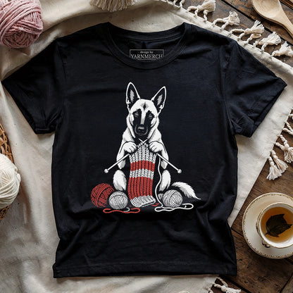 Belgion Malinois Knitting T-shirt
