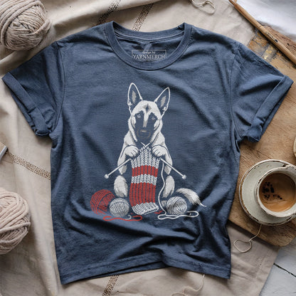 Belgion Malinois Knitting T-shirt