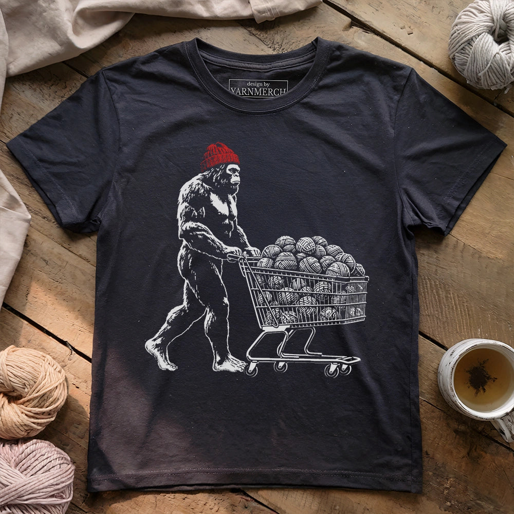 Bigfoot Shopping T-shirt