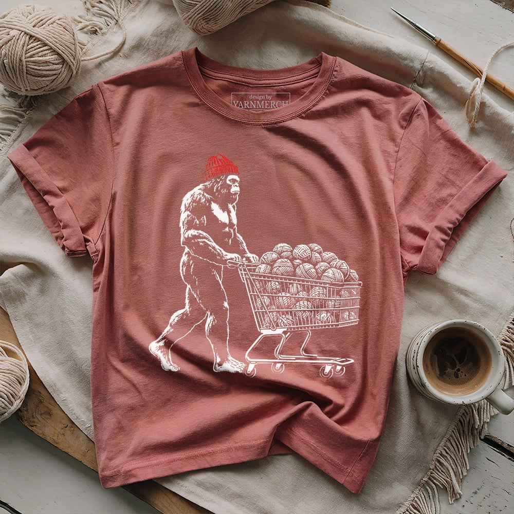 Bigfoot Shopping T-shirt