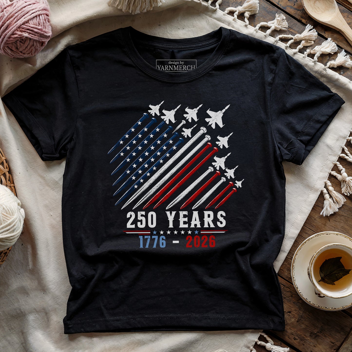 250 Years Of Free Knitting T-shirt