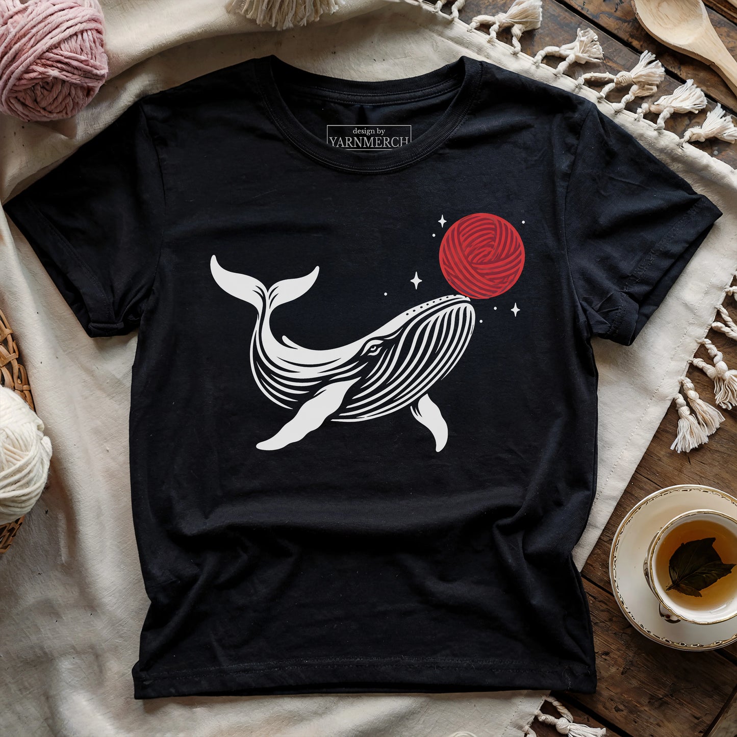 A Whale Of A Yarn T-shirt
