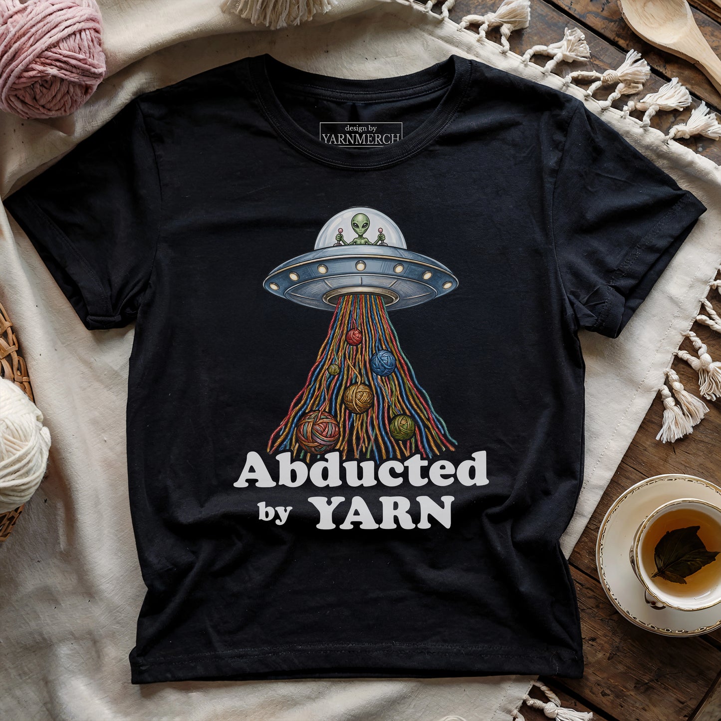 Abducted By Yarn T-shirt