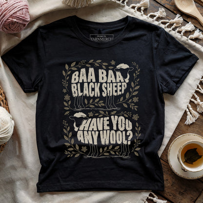Baa Baa Black Sheep T-shirt