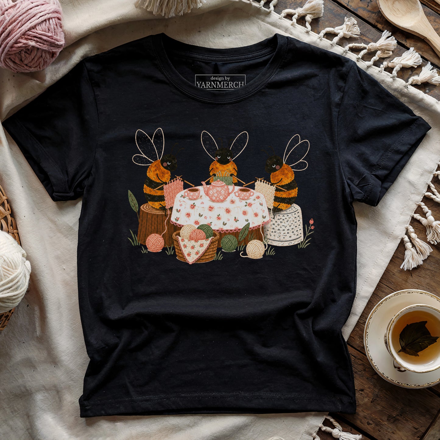 Bee Knitting T-shirt