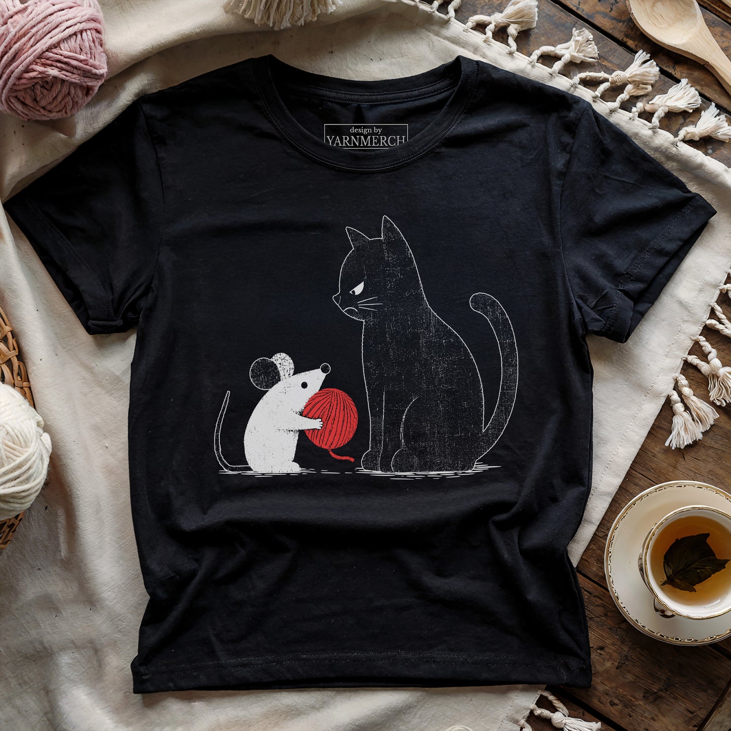 Cat And Mice T-shirt
