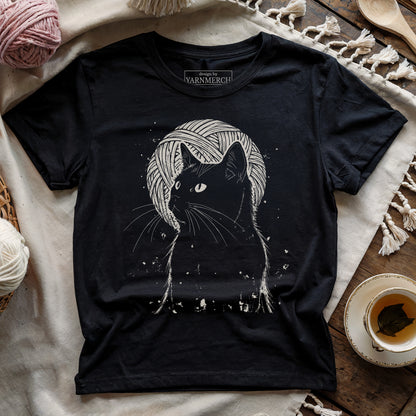 Cat Under The Moon T-shirt