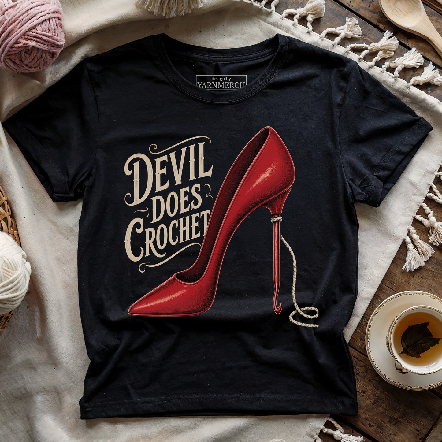 Devil Does Crochet T-shirt