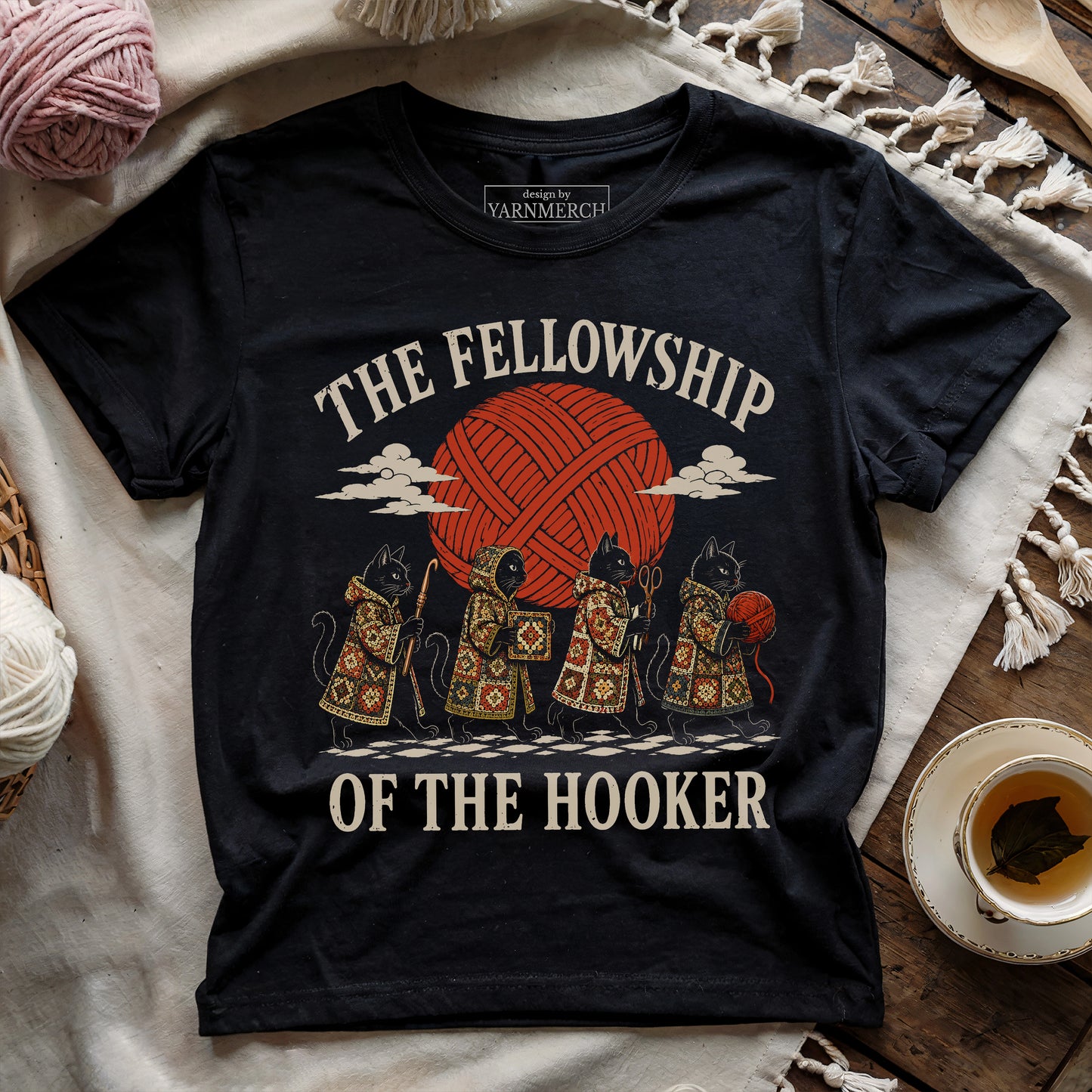 Fellowship Of Hooker T-shirt