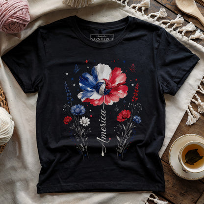 Floral America T-shirt