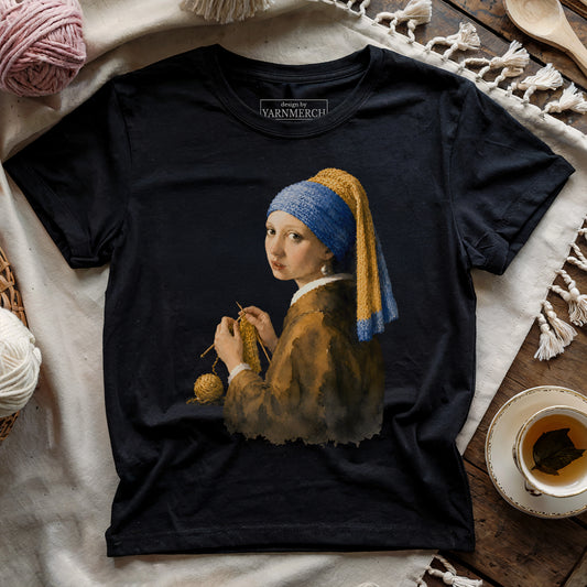 Girl Knitting T-shirt